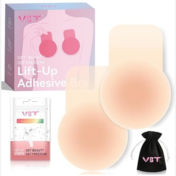 VBT Nipple Covers Adhesive Bra New - Picture 1 of 3